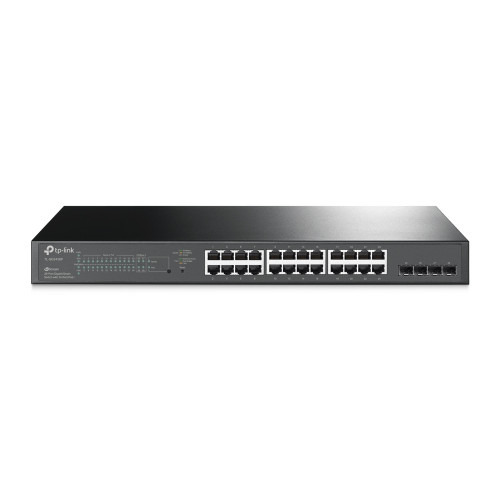 TP-LINK JETSTREA 28-PORT GIGABIT SMART SWITCH WITH 24-PORT POE+ (1)