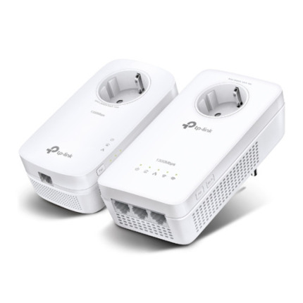 Comprar TP-LINK KIT EXTENSOR WIFI AC POWERLINE AV1300 CON TOMA DE CORRIENTE ADICIONAL.