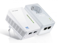 TP-LINK KIT POWERLINE WI-FI AV600, QUALCOMM, 300MBPS EN 2.4GHZ, 600MBPS POWERLINE, HOMEPLUG AV, 2 PUERTOS 10/100MBPS, WI-FI CLON