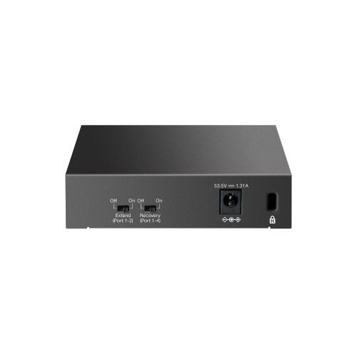 TP-Link LiteWave LS105GP switch No administrado Gigabit Ethernet (10/100/1000) Energía sobre Ethernet (PoE) Negro (2)