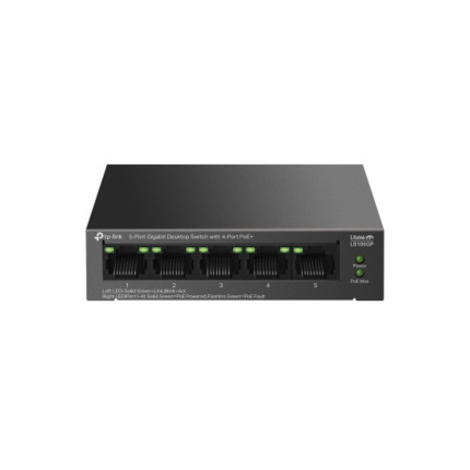 Comprar TP-Link LiteWave LS105GP switch No administrado Gigabit Ethernet (10/100/1000) Energía sobre Ethernet (PoE) Negro