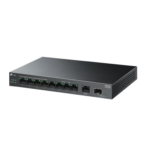 TP-Link LiteWave LS1210GP switch No administrado Gigabit Ethernet (10/100/1000) Energía sobre Ethernet (PoE) Negro (3)