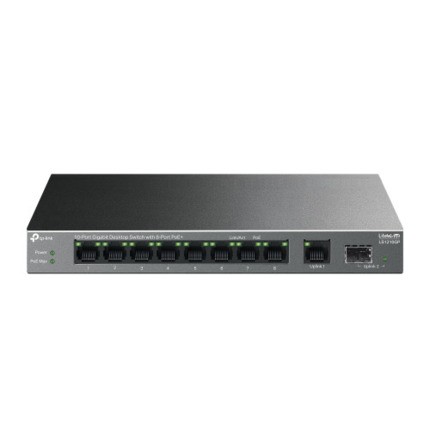 Comprar TP-Link LiteWave LS1210GP switch No administrado Gigabit Ethernet (10/100/1000) Energía sobre Ethernet (PoE) Negro