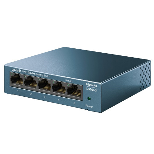 TP-Link LS105G No administrado Gigabit Ethernet (10/100/1000) Azul (2)