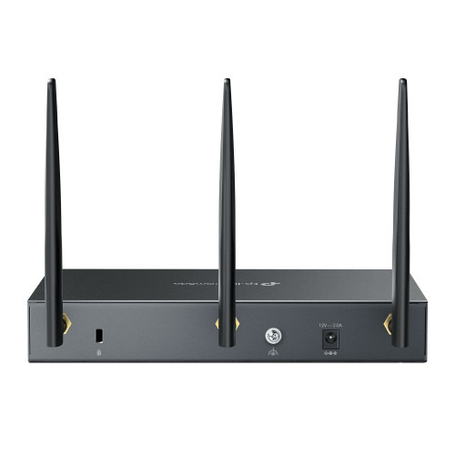 TP-Link Omada ER706W router inalámbrico Gigabit Ethernet Doble banda (2,4 GHz / 5 GHz) Negro (4)