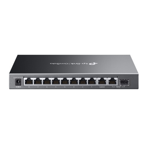 TP-Link Omada ES210GMP switch Gestionado Gigabit Ethernet (10/100/1000) Energía sobre Ethernet (PoE) Negro (2)