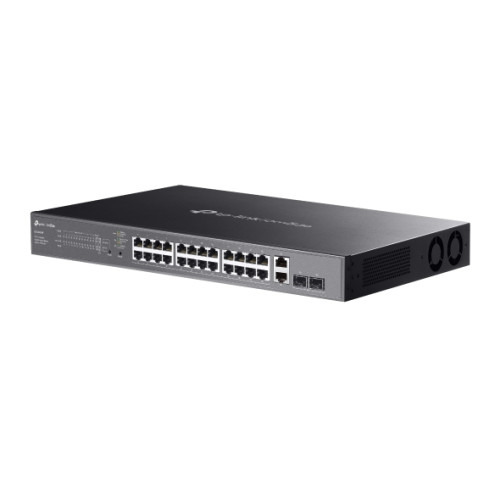 TP-Link Omada ES228GMP switch Gestionado Gigabit Ethernet (10/100/1000) Energía sobre Ethernet (PoE) Negro (3)
