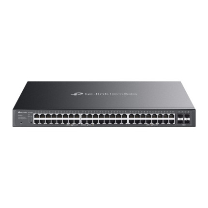 Comprar TP-Link Omada SG2452LP switch Gestionado L2/L2+ Gigabit Ethernet (10/100/1000) Energía sobre Ethernet (PoE) 1U Negro
