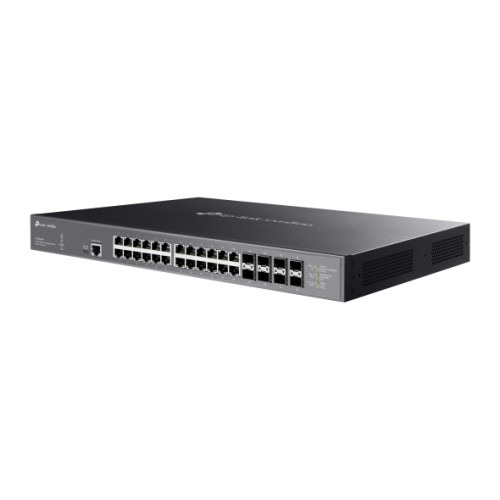 TP-Link Omada SX3832MPP switch Gestionado L2+ 10G Ethernet (100/1000/10000) Energía sobre Ethernet (PoE) DIN rail Negro (3)