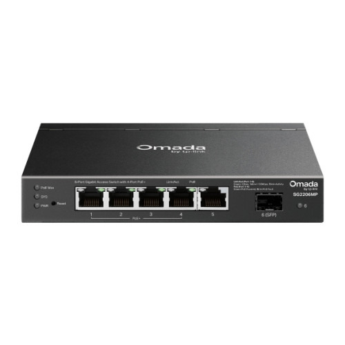 TP-Link SG2206MP switch L2 Gigabit Ethernet (10/100/1000) Energía sobre Ethernet (PoE)