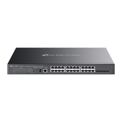 TP-Link SG5428XMPP switch Gestionado L3 Gigabit Ethernet (10/100/1000) Energía sobre Ethernet (PoE) Negro (1)