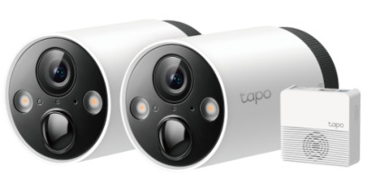 Comprar TP-LINK SMART WIRE-FREE SECURITY CAMERA, 2 CAMERA SYSTEM TAPO C420S2