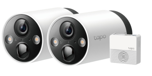 TP-LINK SMART WIRE-FREE SECURITY CAMERA, 2 CAMERA SYSTEM TAPO C420S2