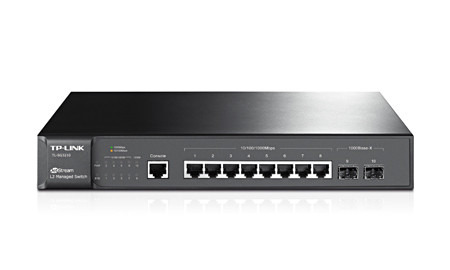TP-LINK SWITCH ADMINISTRADO JETSTREAM™ 8 PUERTOS GIGABIT L2 + 2 RANURAS SFP, OMADA SDN CONTROLLER (1)