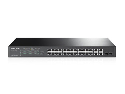 Comprar TP-LINK T1500-28PCT Gestionado L2 Fast Ethernet (10/100) Energía sobre Ethernet (PoE) 1U Negro