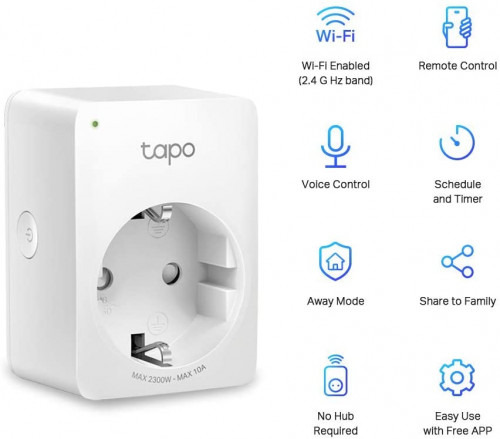 TP-LINK Tapo P100 enchufe inteligente Blanco 2990 W (1)