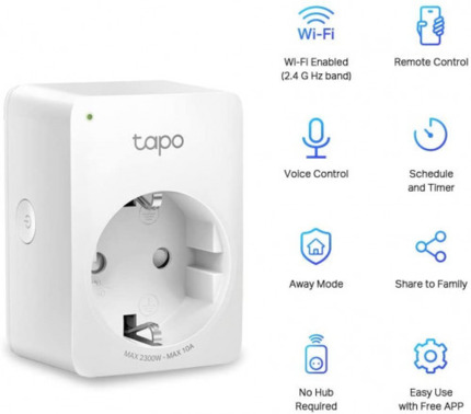 Comprar TP-LINK Tapo P100 enchufe inteligente Blanco 2990 W