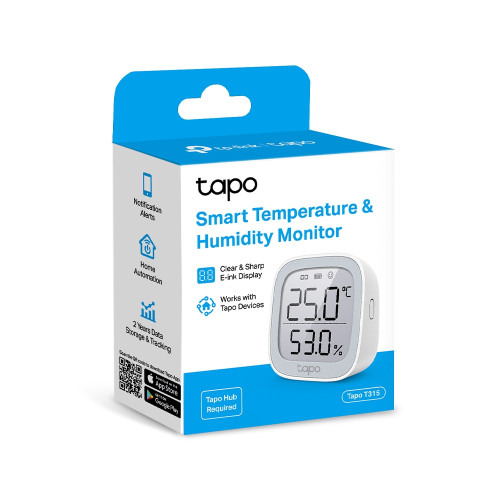 TP-Link Tapo T315 Interior Sensor de temperatura y humedad Independiente Inalámbrico (2)