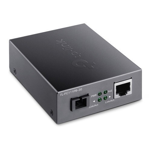 TP-Link TL-FC111PB-20 convertidor de medio 100 Mbit/s Negro (2)
