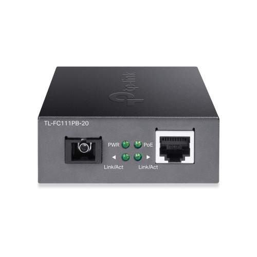 TP-Link TL-FC111PB-20 convertidor de medio 100 Mbit/s Negro (3)
