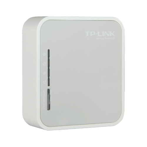 TP-LINK TL-MR3020 TP-LINK - Router Wifi portátil 3G/4G - Conexiones Ethernet, USB - Pinchos 3G/4G y Wifi - Permite conectarse a (5)