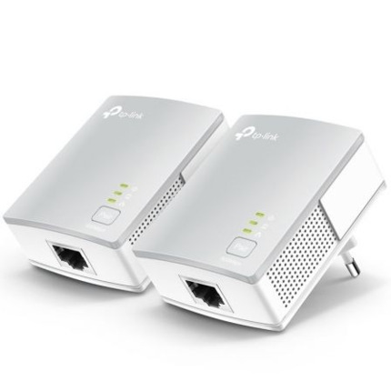 Comprar BYSECUR TL-PA4010KIT Pareja de adaptadores PLC Tplink. Transmite ethernet por la red eléctrica hasta 300 metros