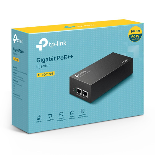 TP-Link TL-POE170S adaptador e inyector de PoE Gigabit Ethernet (3)