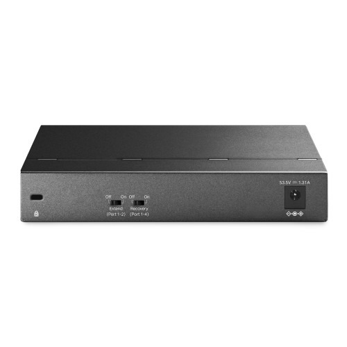 TP-Link TL-SG1006PP switch No administrado Gigabit Ethernet (10/100/1000) Energía sobre Ethernet (PoE) Gris (3)
