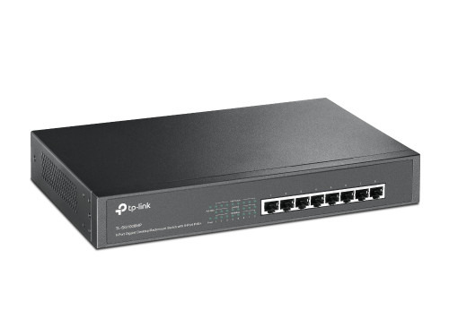 TP-LINK TL-SG1008MP No administrado Gigabit Ethernet (10/100/1000) Energía sobre Ethernet (PoE) Negro (2)