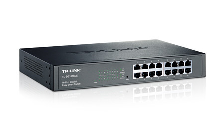 TP-LINK TL-SG1016DE Gestionado L2 Gigabit Ethernet (10/100/1000) Negro (2)