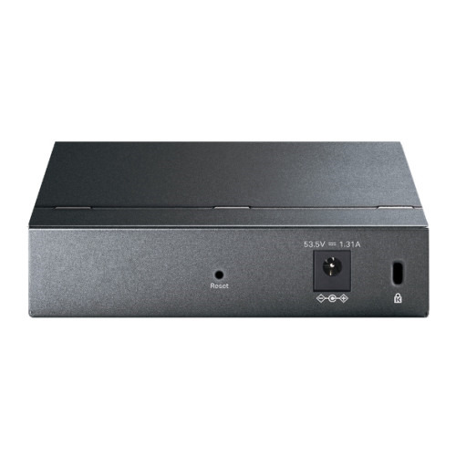 TP-Link TL-SG105PE switch Gestionado L2 Gigabit Ethernet (10/100/1000) Energía sobre Ethernet (PoE) Negro (3)