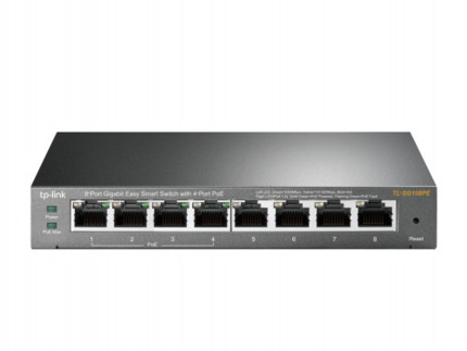 Comprar TP-LINK TL-SG108PE No administrado Gigabit Ethernet (10/100/1000) Energía sobre Ethernet (PoE) Negro