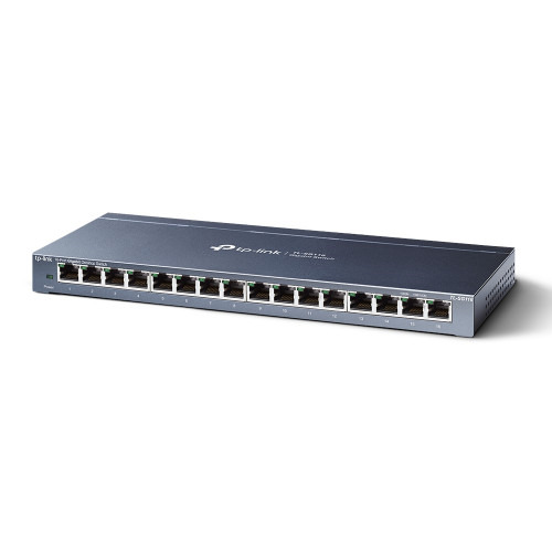 TP-LINK TL-SG116 No administrado L2 Gigabit Ethernet (10/100/1000) Negro (2)