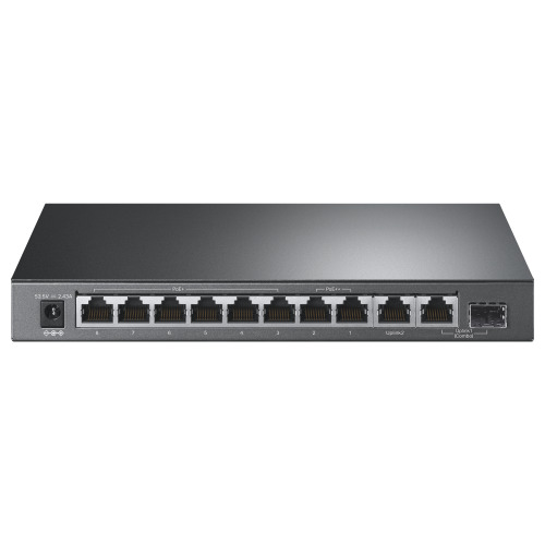 TP-Link TL-SG1210PP switch No administrado Gigabit Ethernet (10/100/1000) Energía sobre Ethernet (PoE) Negro (2)