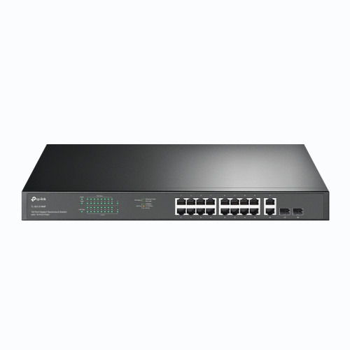 TP-LINK TL-SG1218MP switch Gigabit Ethernet (10/100/1000) Energía sobre Ethernet (PoE) Negro (1)