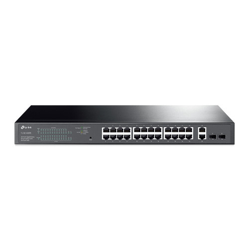 TP-LINK TL-SG1428PE switch Gestionado Gigabit Ethernet (10/100/1000) Energía sobre Ethernet (PoE) 1U Negro (1)