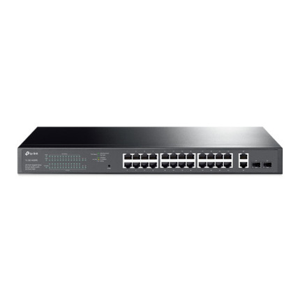 Comprar TP-LINK TL-SG1428PE switch Gestionado Gigabit Ethernet (10/100/1000) Energía sobre Ethernet (PoE) 1U Negro
