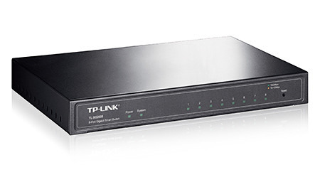 TP-LINK TL-SG2008 Gestionado Gigabit Ethernet (10/100/1000) Negro (2)
