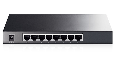 TP-LINK TL-SG2008 Gestionado Gigabit Ethernet (10/100/1000) Negro (3)