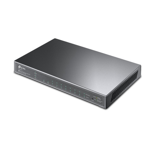 TP-LINK TL-SG2210P switch Gestionado L2/L4 Gigabit Ethernet (10/100/1000) Energía sobre Ethernet (PoE) Negro (2)