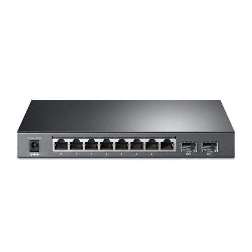 TP-LINK TL-SG2210P switch Gestionado L2/L4 Gigabit Ethernet (10/100/1000) Energía sobre Ethernet (PoE) Negro (3)