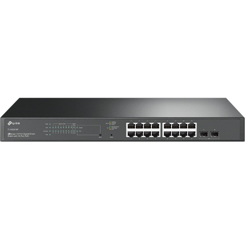 TP-Link TL-SG2218P switch L2/L2+ Gigabit Ethernet (10/100/1000) Energía sobre Ethernet (PoE) 1U Negro (1)