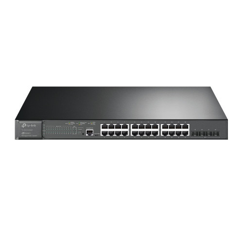 TP-LINK TL-SG3428XMP switch Gestionado L2+ Gigabit Ethernet (10/100/1000) Energía sobre Ethernet (PoE) Negro (1)