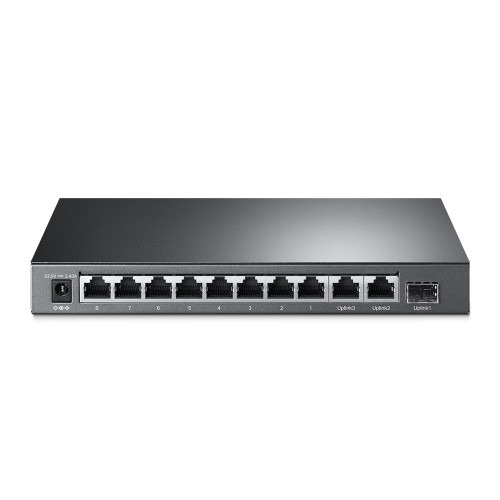 TP-Link TL-SL1311MP switch No administrado Fast Ethernet (10/100) Energía sobre Ethernet (PoE) Negro (3)