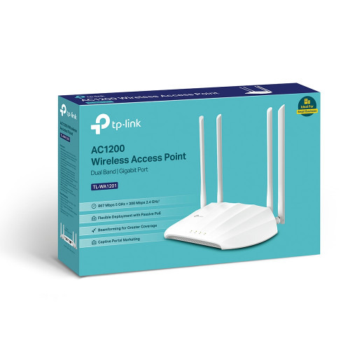 TP-LINK TL-WA1201 867 Mbit/s Blanco Energía sobre Ethernet (PoE) (3)