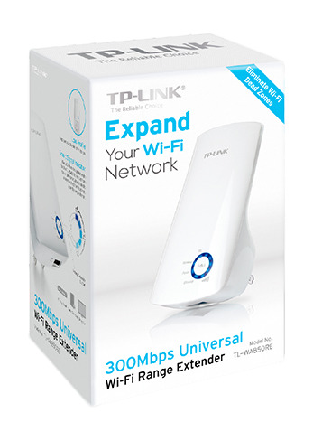 TP-LINK TL-WA850RE ampliador de red Receptor de red 10,100 Mbit/s Blanco (3)
