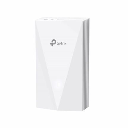 Comprar TP-Link TPLINK-027 EAP655-Wall Punto de acceso Omada by TP-Link. Wi-Fi 6 AX3000 2402 Mbps en 5GHz + 574 Mbps en 2,4GHz. Conectividad de alta densidad. 3 puertos Ethernet Gigabit Downlink. Conectividad PoE. Alimentación PoE+. Gestión Omada central