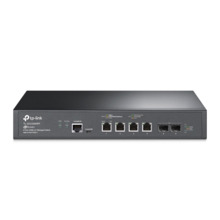 TP-Link TPLINK-037 SX3206HPP Switch JetStream Omada by TP-Link. 4 puertos PoE++ Ten-Gigabit. 2 ranuras SFP+ Ten-Gigabit. 1 puert