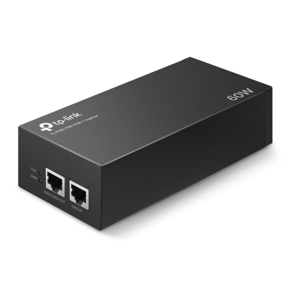 TP-Link TPLINK-063 POE170S Inyector PoE++ Omada by TP-Link. 2 puertos Gigabit. PoE++ IEEE802.3af/at/bt. Hasta 60 W de potencia P