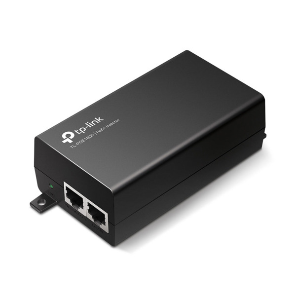 TP-Link TPLINK-064 POE160S Inyector PoE+ Omada by TP-Link. 2 puertos Gigabit. PoE+ IEEE802.3af/at. Hasta 30 W de potencia PoE. P